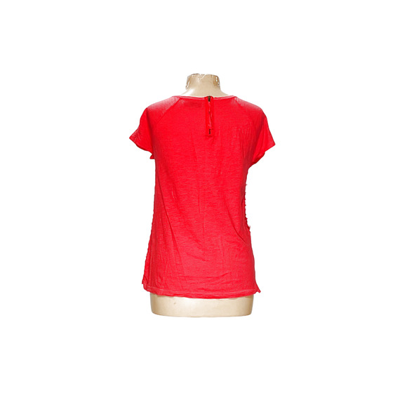 LOFT Pink Sequin Blouse - Women's Medium - Picture 2 of 4